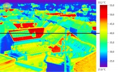 Images from a thermal imaging camera in Leibnitz, measurements by StadtLABOR Graz, Hans Schnitzer