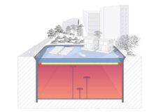 4 - The gigaTES project for the decarbonisation and increased flexibility of district heating (2022) – New concepts and materials for large-scale heat accumulators of between 50,000 m3 and 2 million m3 – an Austrian contribution to IEA Energy Storage Task 39. (Image: AEE INTEC)