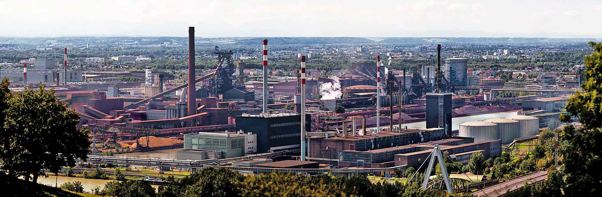 voestalpine steelworks in Linz, photo: Peter Pauer Photo Linz