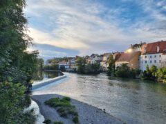 Situated on two rivers, Steyr is also examining the possibility of generating hydropower from the River Steyr, photo: Steyr City Council, press office