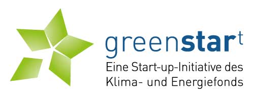 greenstart Logo - Ene Start-up-Initiative des klima- und Energiefonds